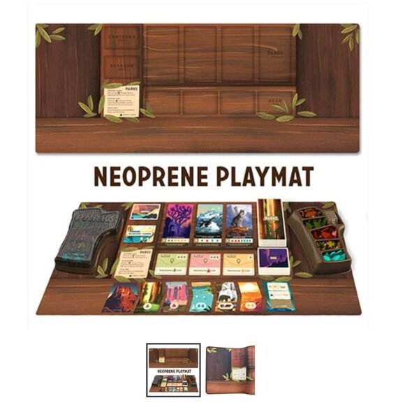 Official PARKS Neoprene Playmat For Keymaster Board Game/ NEW - Picture 1 of 3